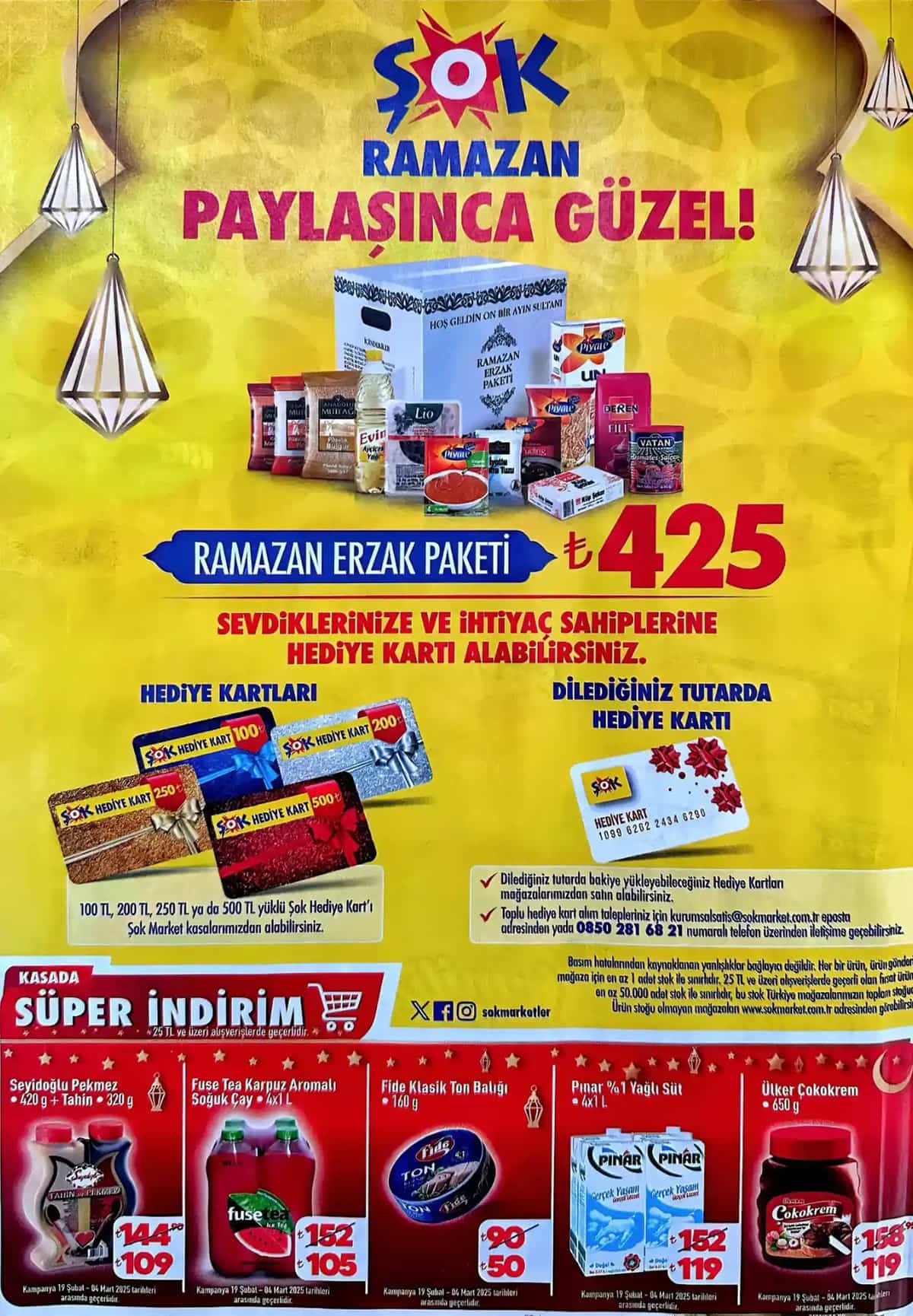 Sok ramazan urunleri 2025